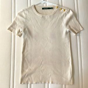 Ralph Lauren short sleeve blouse